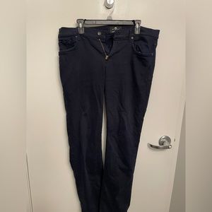 Dark denim mens designer jeans 7 for all mankind.